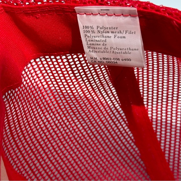 Home Hardware Trucker SnapBack Foam Red Hat Vintage from 1980’s NWOT - Picture 5 of 7